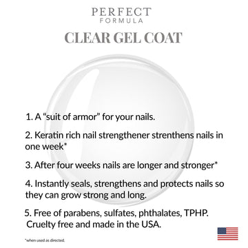 Perfect Formula capa-top-gel-clara, protege uñas y prolonga la manicura.