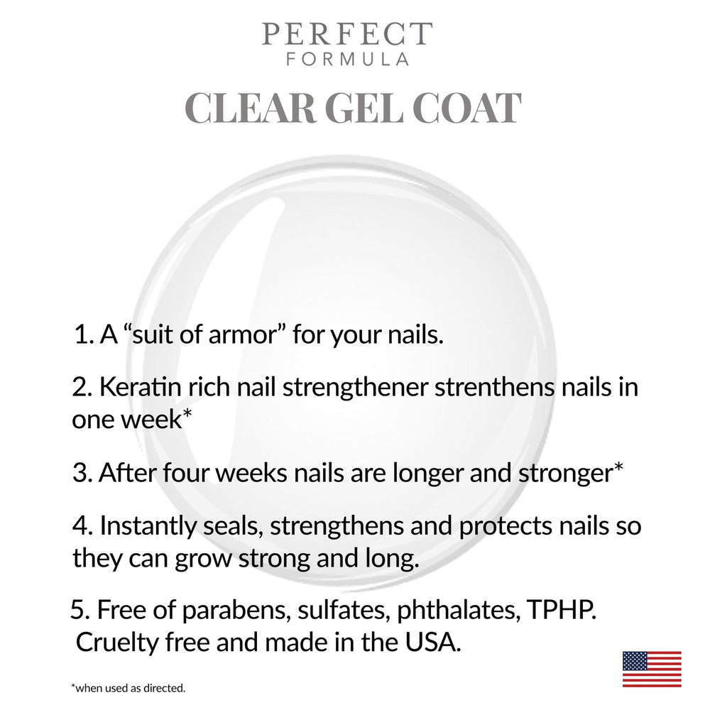 Perfect Formula capa-top-gel-clara, protege uñas y prolonga la manicura.