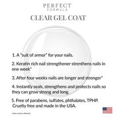 Perfect Formula capa-top-gel-clara, protege uñas y prolonga la manicura.