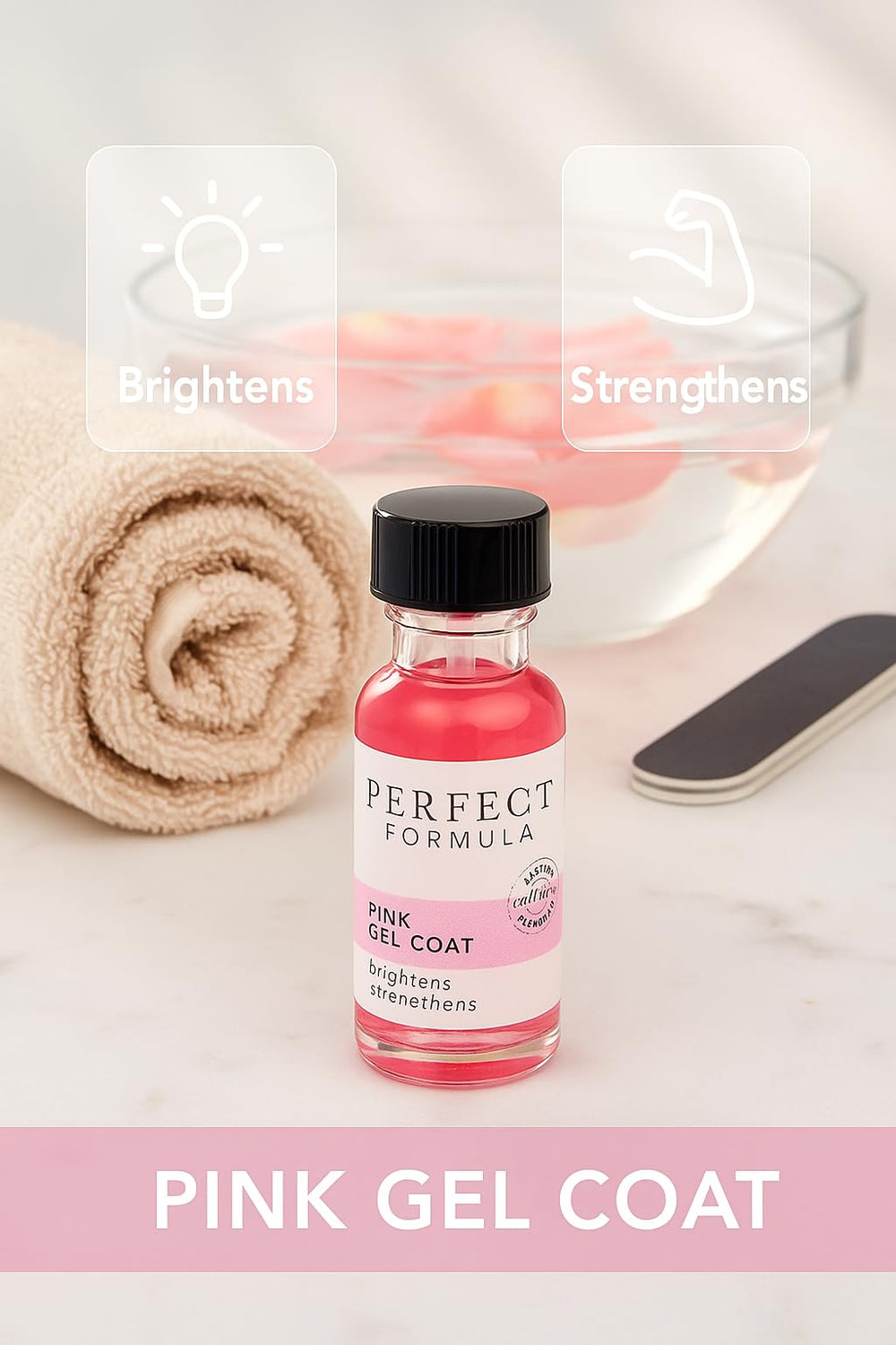 Perfect Formula – traitement kératine, répare et renforce la structure des ongles.