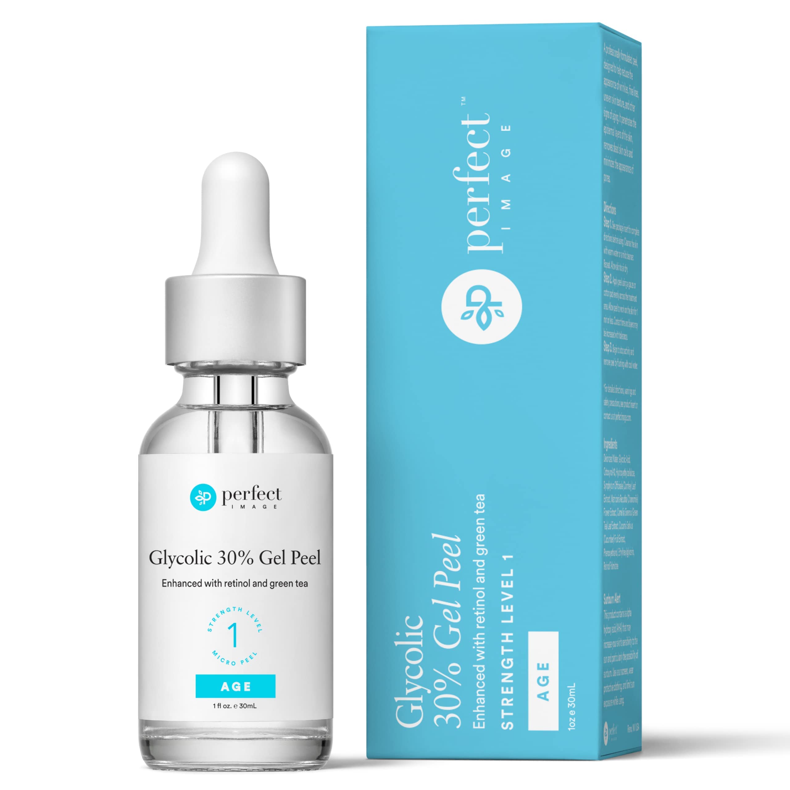 Perfect Image gommage glycolique 30% – bouteille prête à l’utilisation pour exfolier la peau