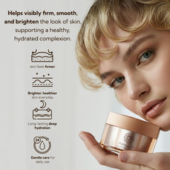 Aplicación de PERFECT ONE en rostro y mano para firmeza suave