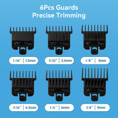 Perfitech guardas para cortapelos: 3-32 pulgadas, variación suave