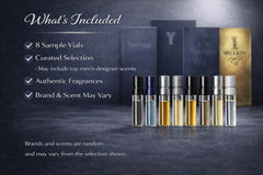 Muestras de perfume para hombre en lujo y nicho, ocho viales