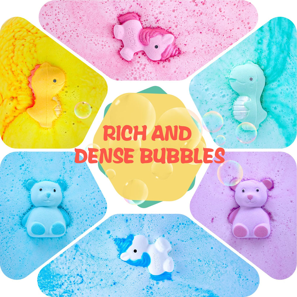Variadas fragancias para enriquecer la hora del baño de niños Perjoy.