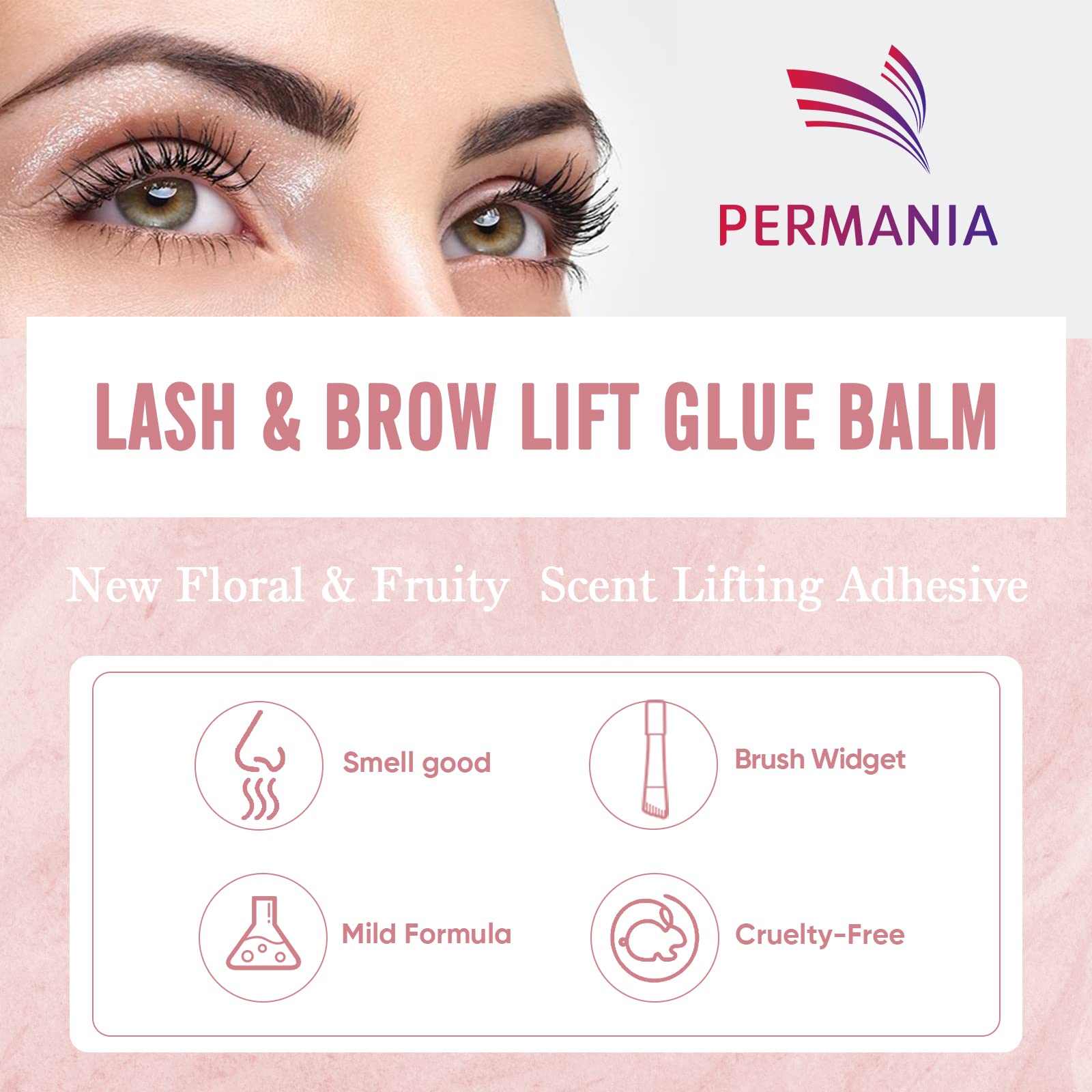 PERMANIA 2 en 1, pestañas y cejas en un solo producto.