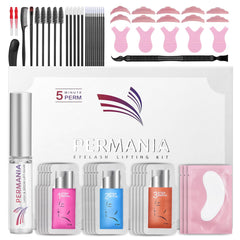 PERMANIA kit levantamiento de pestañas empaque: todo en un lote práctico para casa