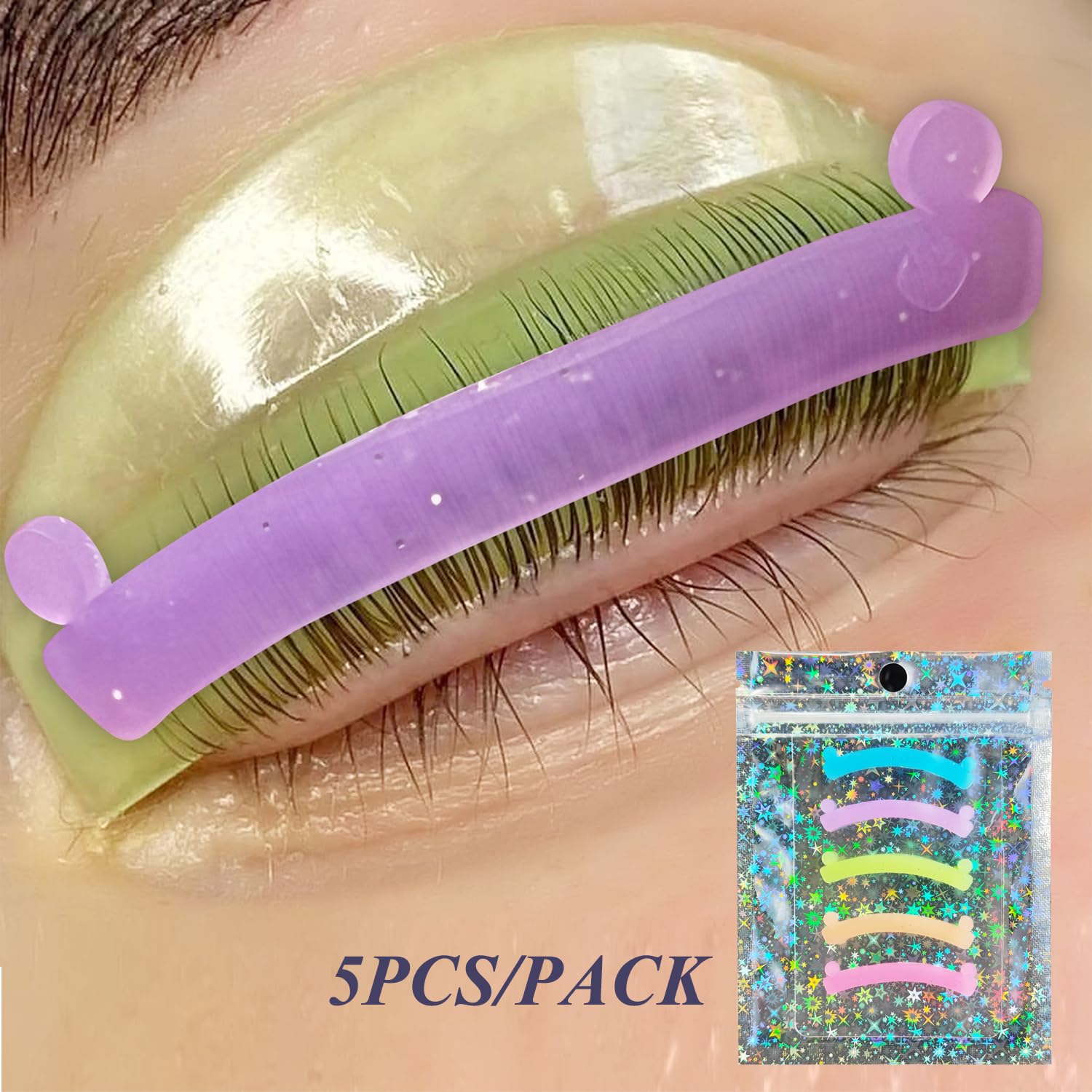 PERMANIA Lash Lift Ribbon: cinco piezas útiles para fijar y peinar pestañas con precisión
