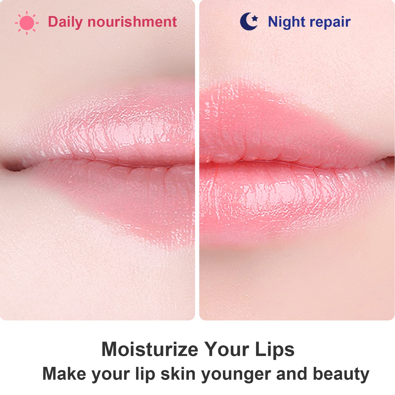 Permotary cuidado diurno y nocturno para labios más hidratados y suaves