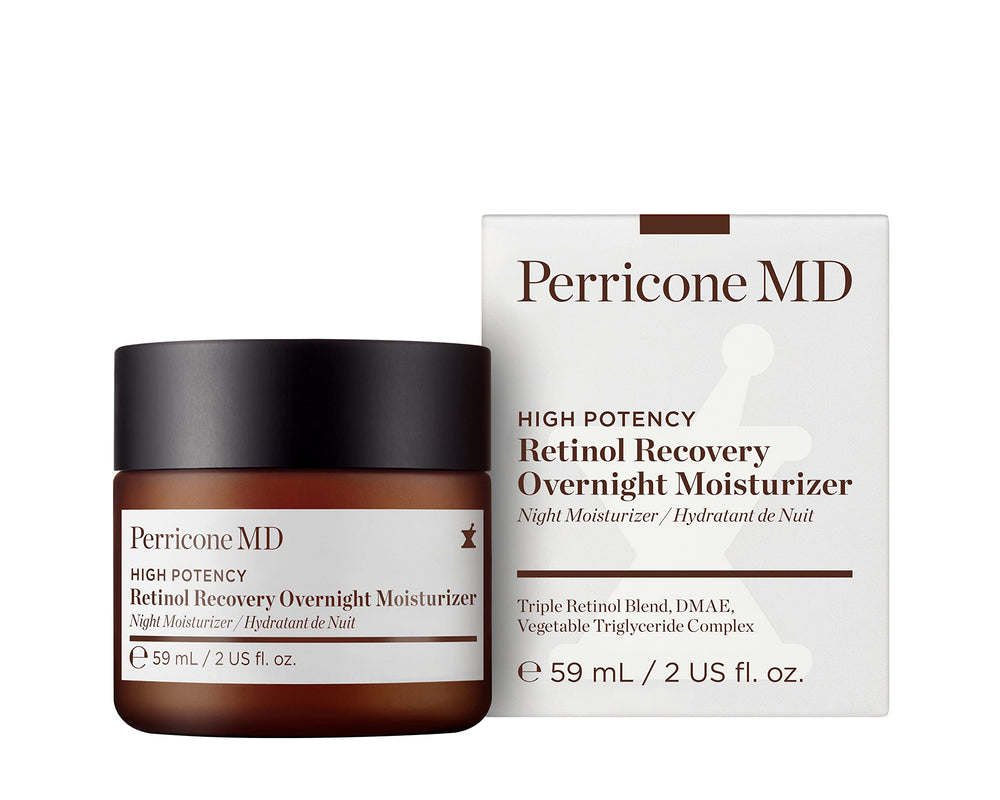 Aplicación nocturna de Perricone MD, crema suave para reparación suave