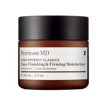 Perricone MD crema facial en frasco rosado, hidratación y brillo para la piel.