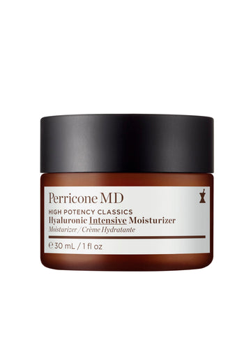 Perricone MD Hidratante Intensivo Hialurónico en frasco; hidratación profunda para la piel.