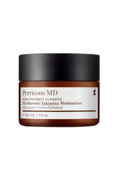 Perricone MD Hidratante Intensivo Hialurónico en frasco; hidratación profunda para la piel.