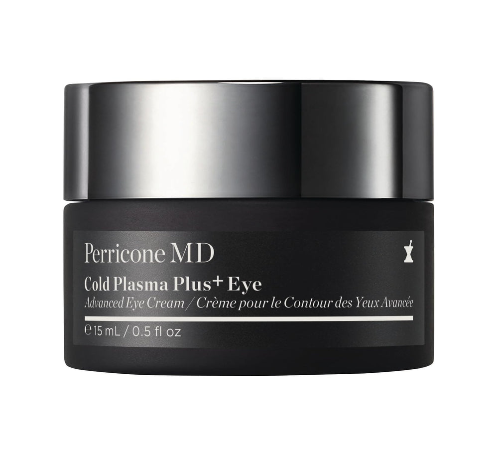 Perricone MD Plasma Frío Plus crema de ojos en tubo, rejuvenece la mirada.