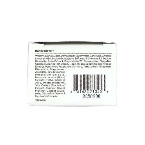 Perricone MD tonico fragancia rosa experiencia sensorial agradable