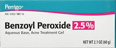 Tubo Perrigo de 60 g con gel de benzoilo para uso diario