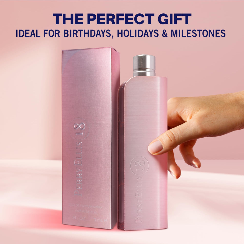 Perry Ellis 18: empaque premium, regalo ideal para ocasiones.