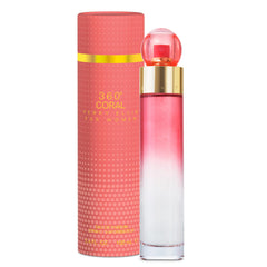 Perry Ellis 360 Coral botella fragancia floral para uso diario.