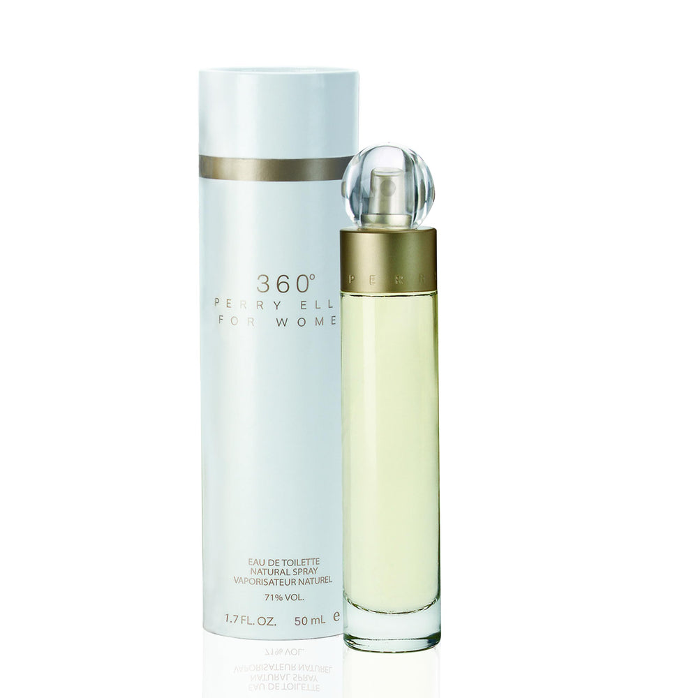 Perry Ellis 360 para mujeres, ámbar y almizcle aportan fijación suave a la piel