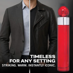 Perry Ellis 360° Red, fondo de patchouli que aporta calidez y sensualidad.