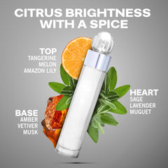 Perry Ellis 360 White: atomizador preciso para una aplicación controlada.