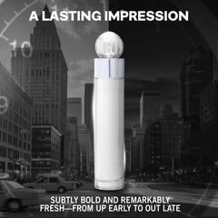 Perry Ellis 360 White: caja de empaque que transmite calidad y estilo.