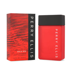 Perry Ellis Bold Red para hombre, frasco elegante, ideal para uso diario y confianza