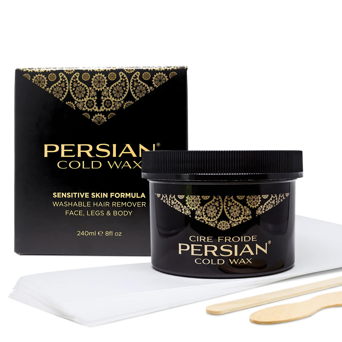 Persian cera fría para rostro depilación suave para piel sensible