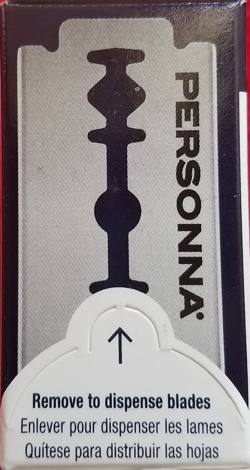 Personna, acero inoxidable de alta dureza para un filo duradero.