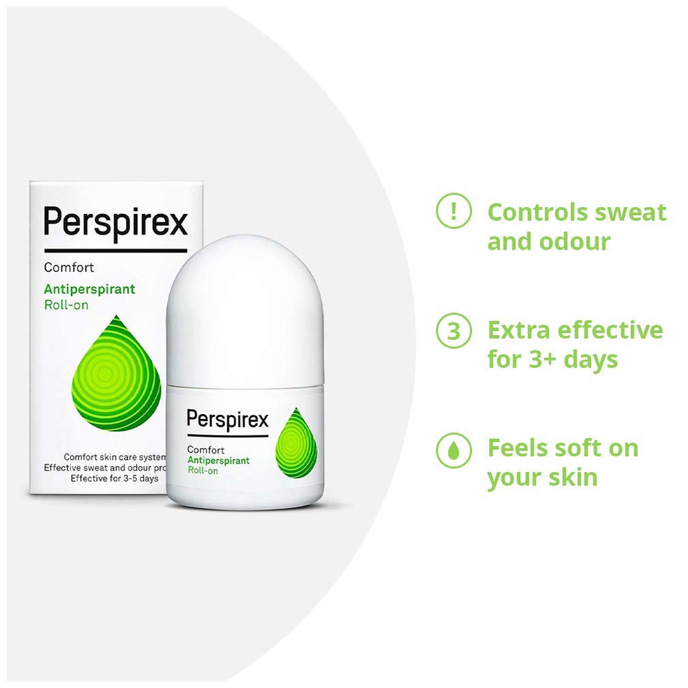 Perspirex Comfort: protección diaria para días activos.