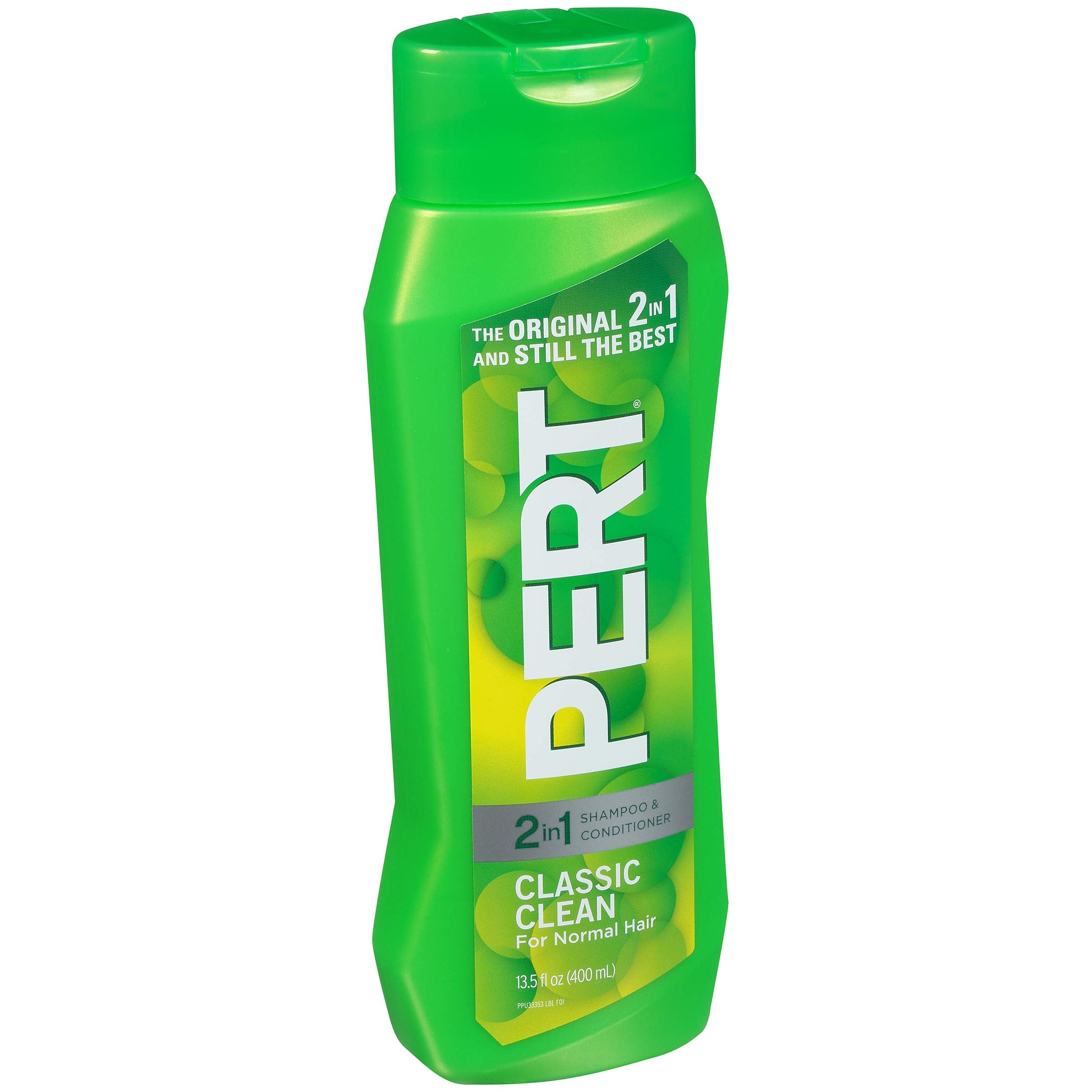 Pert 2-en-1 Classic Clean, conçu pour cheveux normaux, routine pratique.