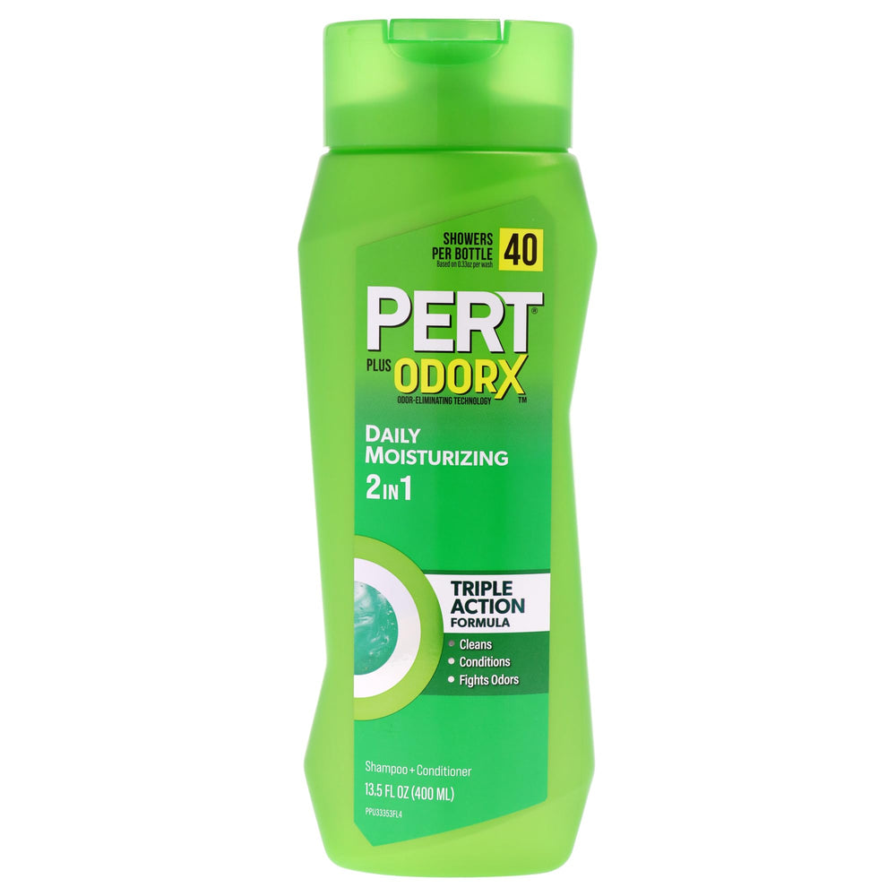 Pert Plus dos en uno, textura cremosa que aporta suavidad al cabello.