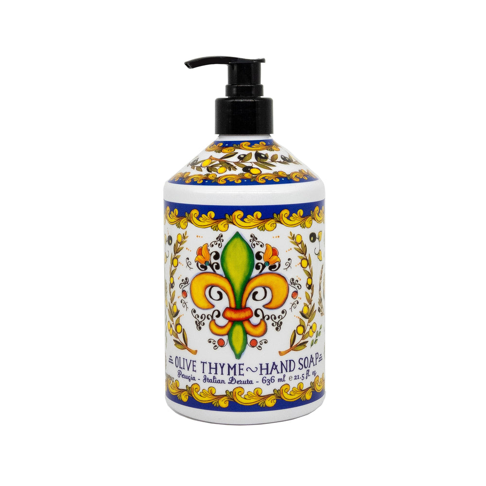 Perugia Deruta Jabón de Mano Naranja Dulce: limpieza agradable y piel suave.