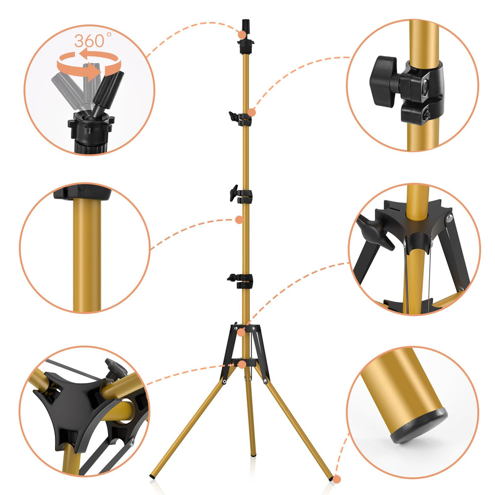 Pet Baby tripode-metalico-de-alta-calidad, estructura duradera para uso diario.