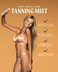 Peta Jane bruma bronceadora sin sol, aplicación rápida para tono natural.