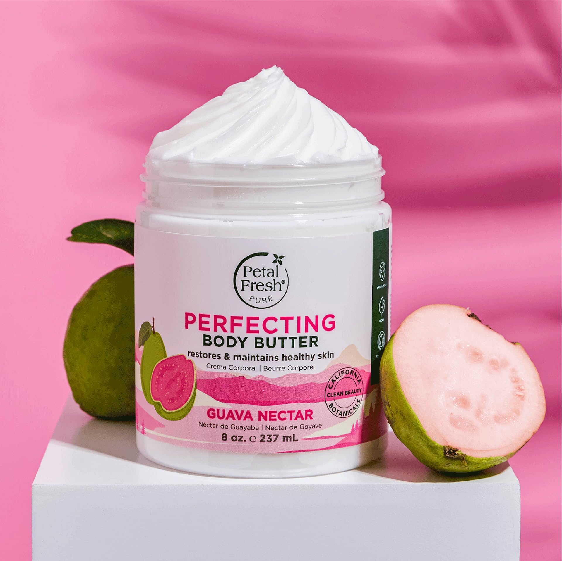 Petal Fresh aplicación después de la ducha para hidratar la piel