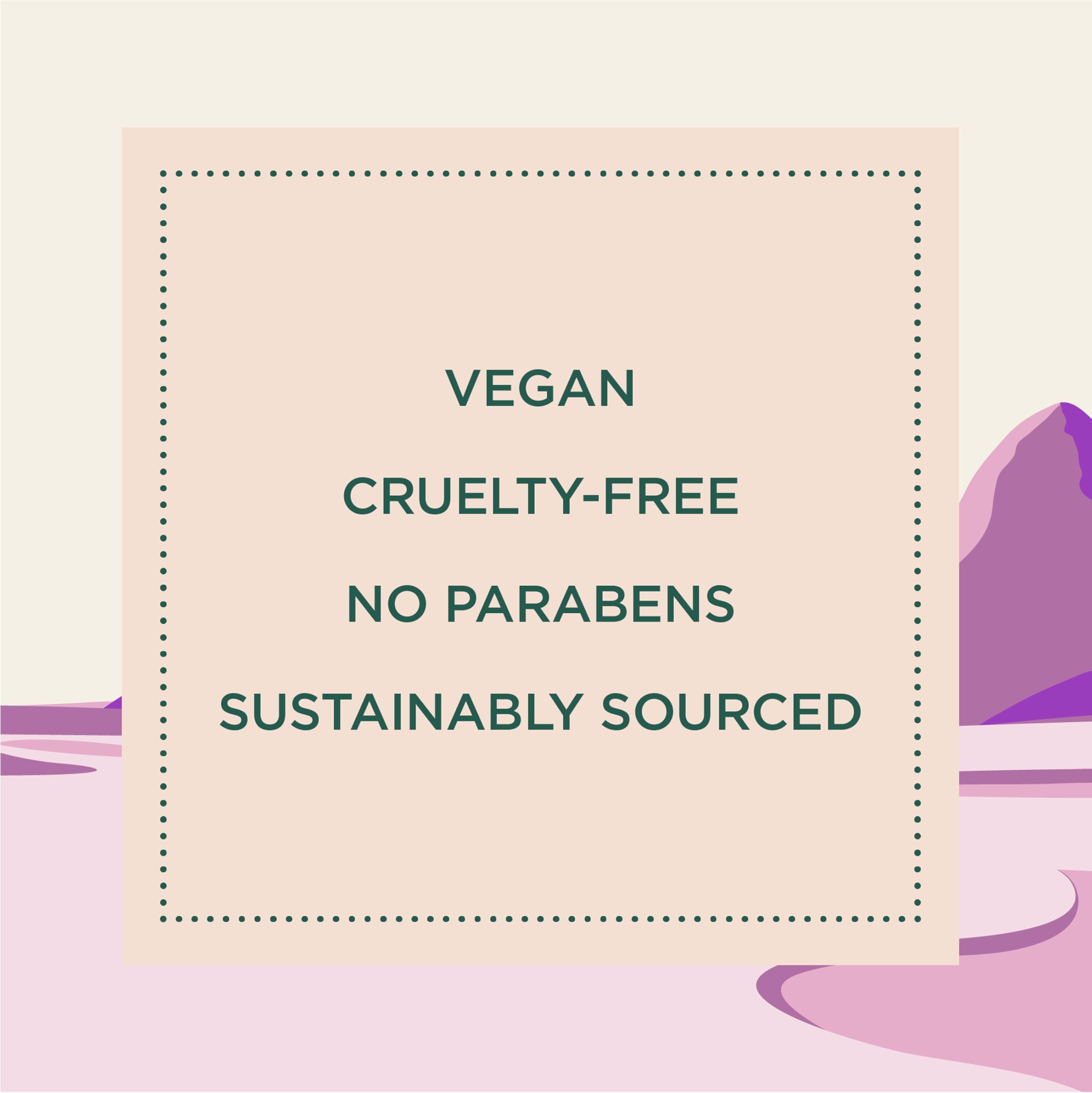 Producto vegano y libre de crueldad para rutina diaria
