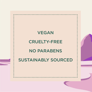 Producto vegano y libre de crueldad para rutina diaria