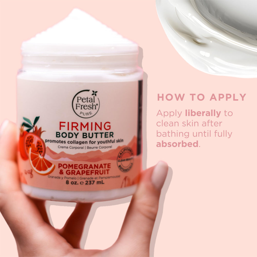 Petal Fresh bote crema cuerpo 8oz, tamaño práctico para casa.