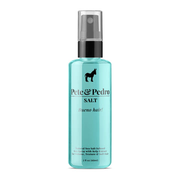 Pete et Pedro SALT brume volume pour cheveux, texture naturelle.