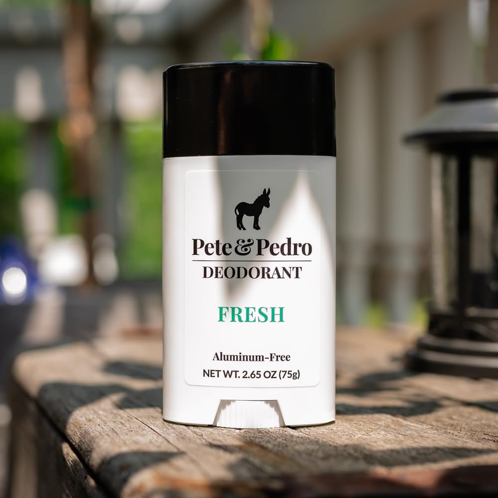 Pete & Pedro Fresh envase transparente para ver cuánto queda