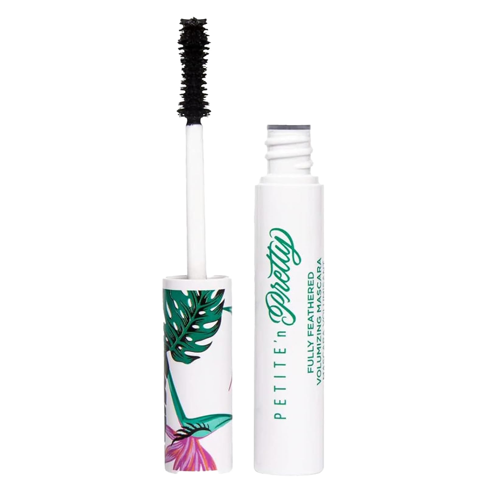 Mascara Petite 'N Pretty Fully Feathered con aplicador cómodo para rizo suave.