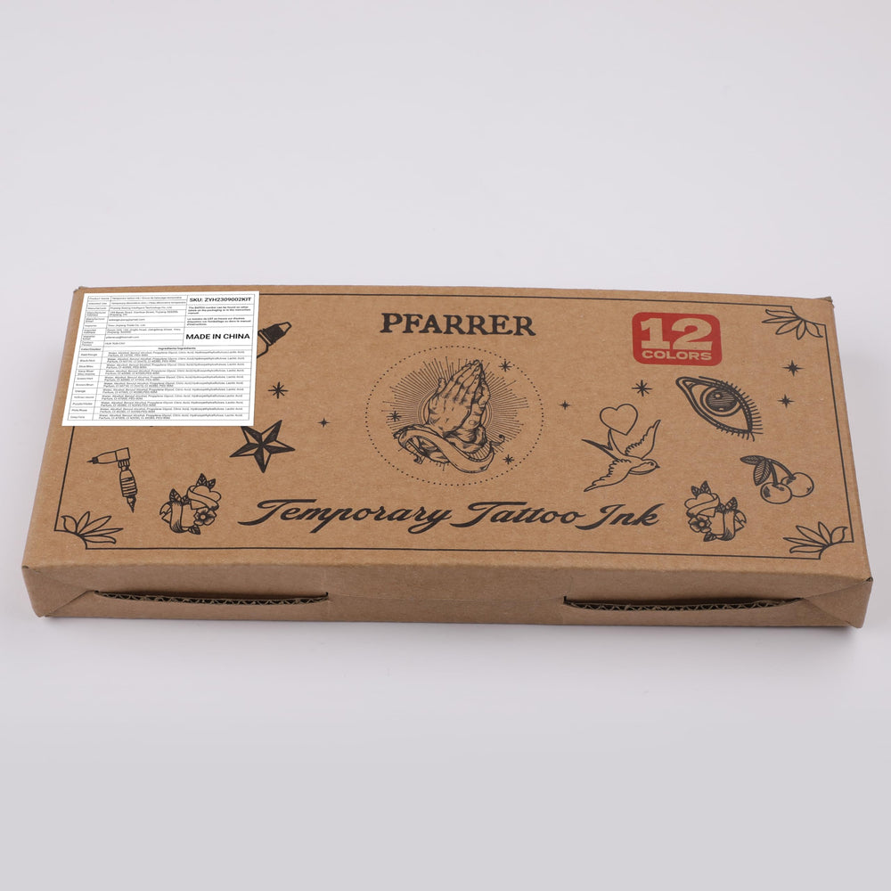 PFARRER diversión segura para niños al crear tatuajes temporales.