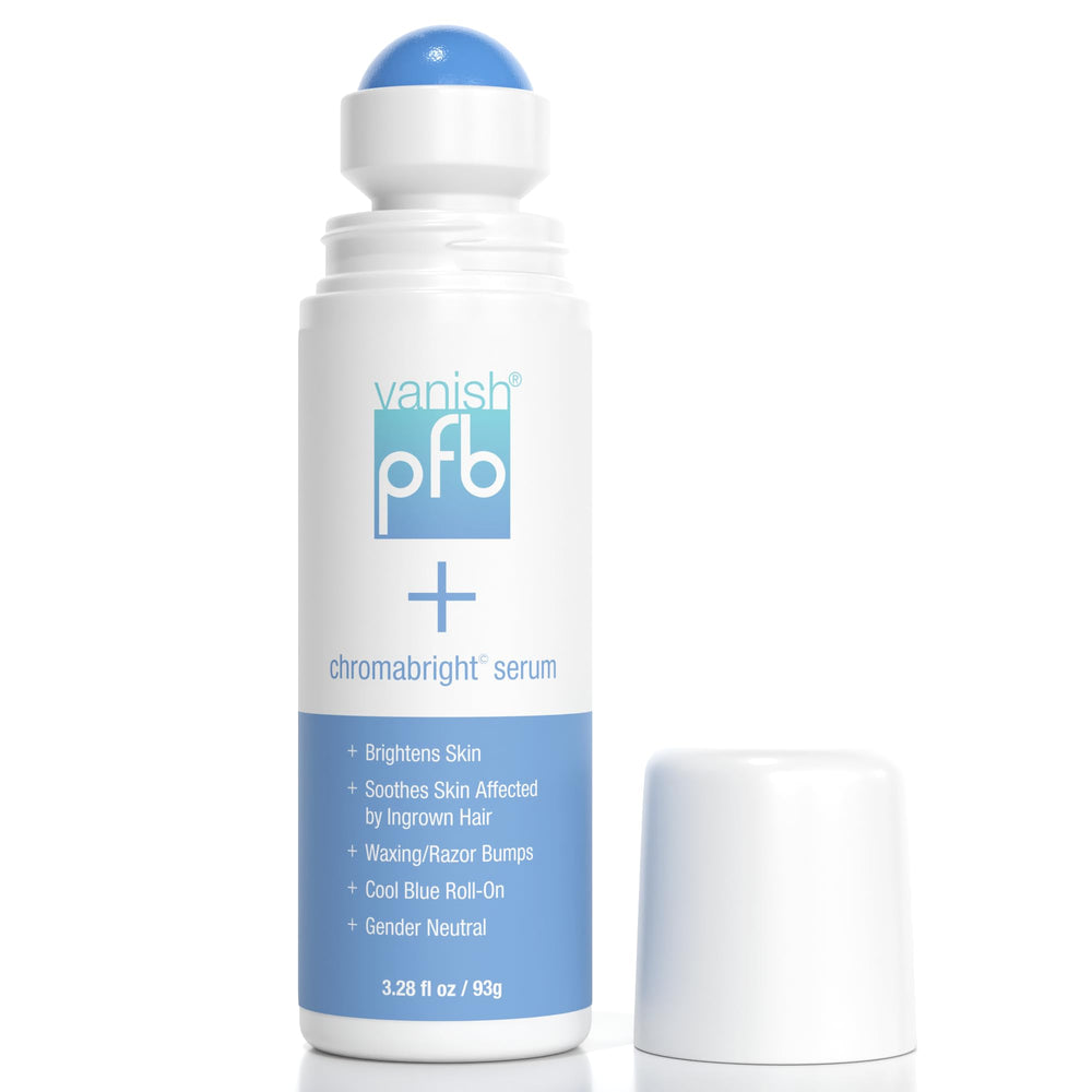 PFB Vanish, bote roll-on para alivio suave tras el afeitado.