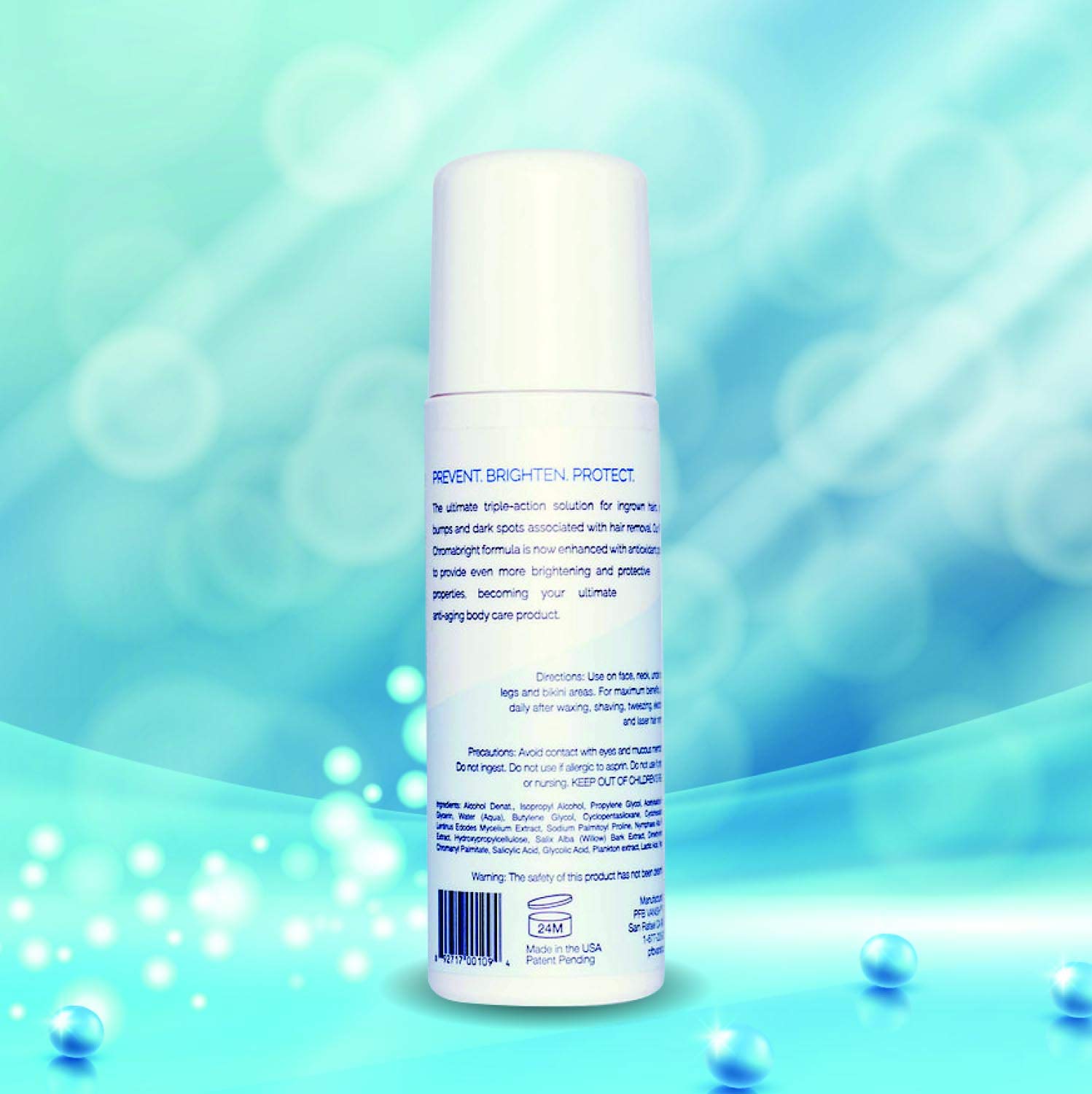 Rutina de cuidado de la piel con PFB Vanish Ultra para tono más uniforme.