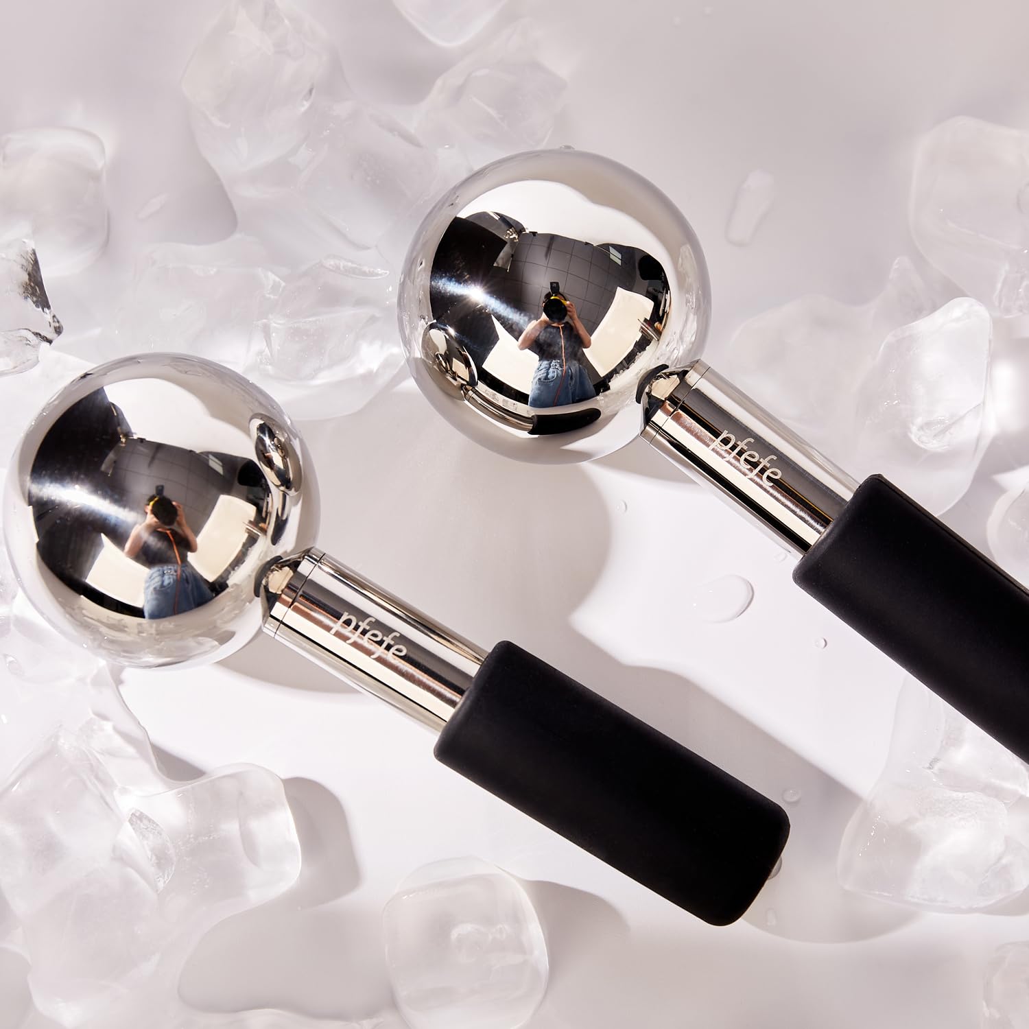 Pfefe bolas hielo de acero inoxidable 304, resistencia y retención de frío.