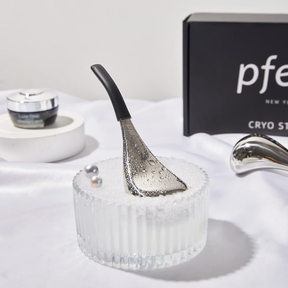 pfefe masaje facial suave con efecto refrescante y calmante