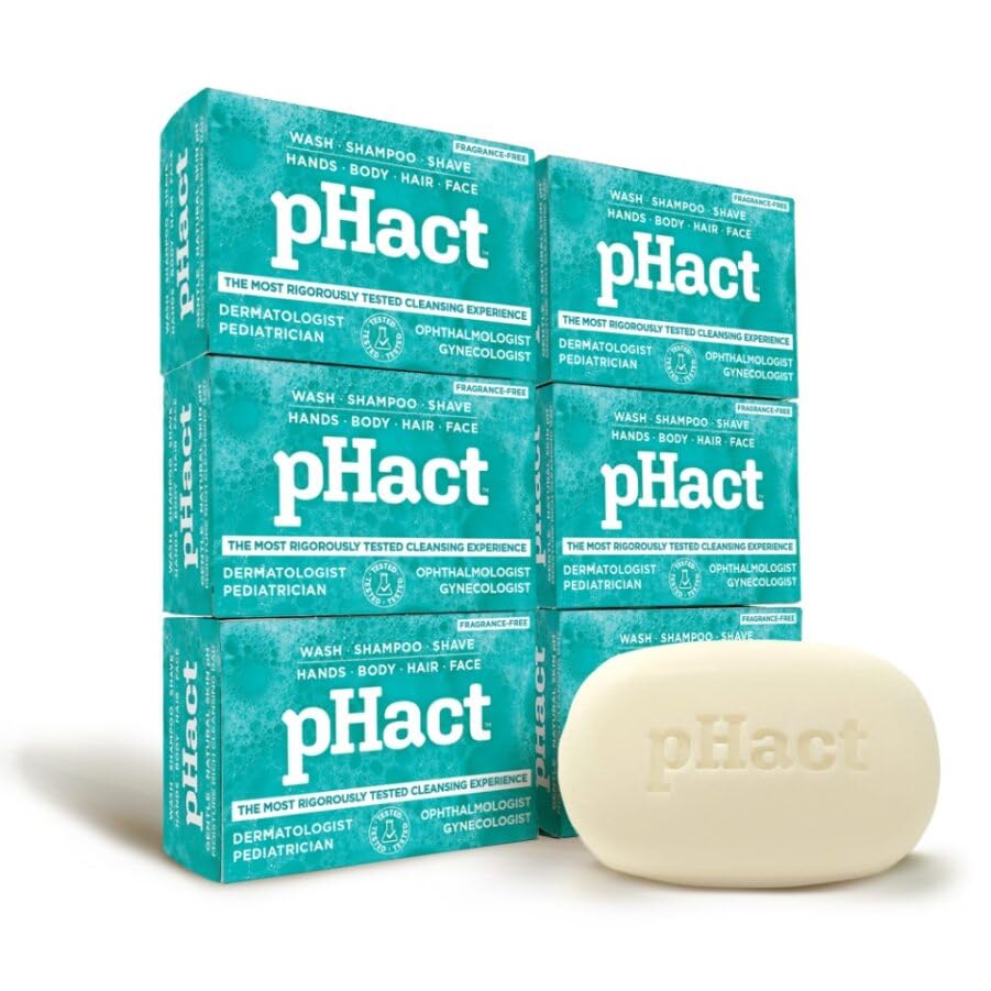 pHact barra limpiadora cremosa para uso diario