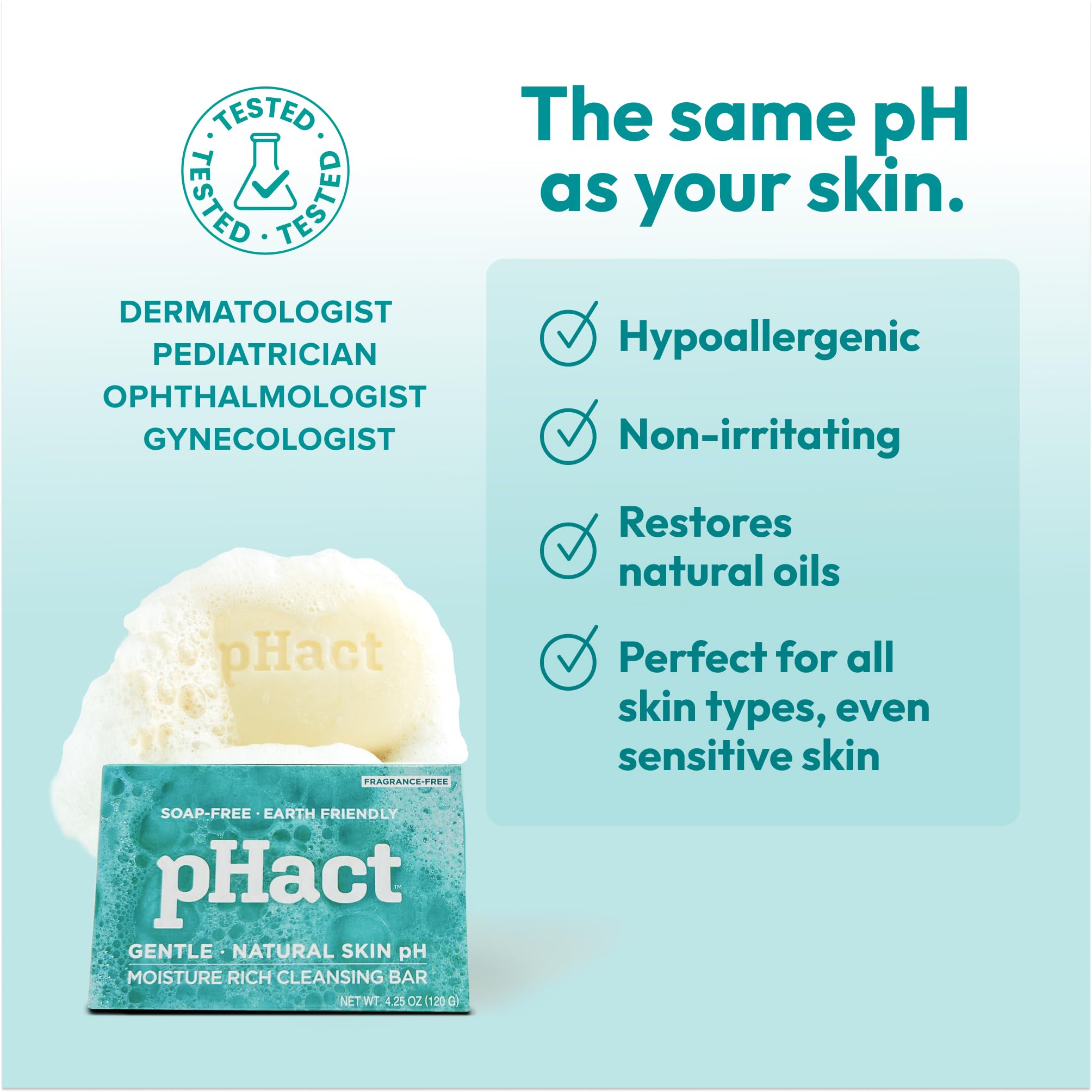 pHact limpieza multiuso para cara y cuerpo