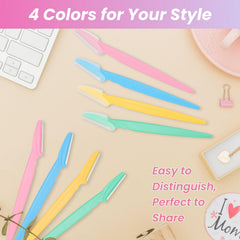 Phafaloop cuchillas acero quirúrgico duraderas para afeitado suave